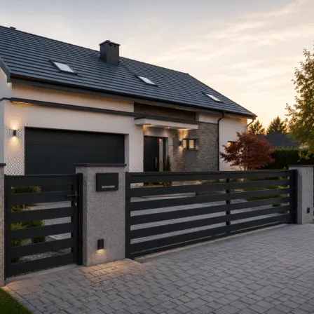 Realizace - LOMAX Teplice | Garážová vrata, brány a stínicí technika